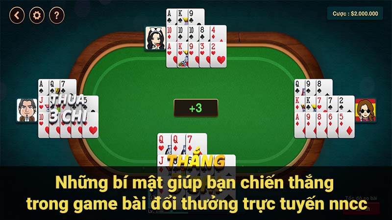 Những bí mật giúp bạn chiến thắng trong game bài đổi thưởng trực tuyến nncc