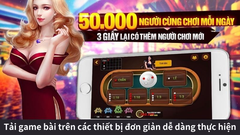 Tải game bài từ App Store (iOS)