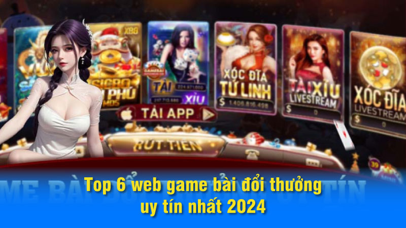 Vua Bài 88Top 6 web game bài đổi thưởng uy tín nhất 2024